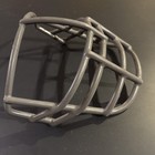 Dark Grey Gray 3 Dot Football Facemask