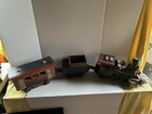 Handcrafted Wooden Train Car Toy Locomotive 3 Piece Set