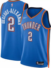Shai Gilgeous-alexander  2 Youth Small Oakahoma City Thunders Basketball Jersey