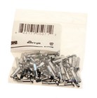 Wheelsmith Brass Nipples 14g 2 0 X 16mm Silver Se716 Spoke Nipple Bag Of 50 New