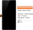 Oled For Google Pixel 7 Pro Screen Replacement Gp4bc Ge2ae Lcd Digitizer Touch