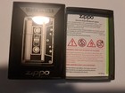 Zippo Cassette Tape Black Ice Windproof Lighter Features With Laser Engraving