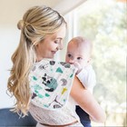 New 3 Burp Cloths bib 6 Layers Bundled With 2 Swaddle Blankets   By Abc Terrell