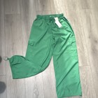 Cherokee 4000 Unisex Scrub Pants L Green Solid Polyester Twill Medical