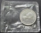 1964 Canada Silver  1 Dollar Coin - Sealed - Mint Condition 80  Silver