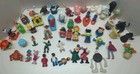 Various Mixed Lot 49pc Items Small Toys   Figures Disney Sesame Street Smurf Etc