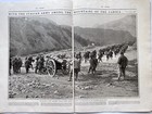 1915 Ww1 Italian Army Troops Carnia Mountains Cannon Photo Uk Sphere 58x41cm Emf