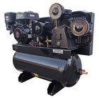 35 Cfm 13hp Engine Gas Drive Service Truck Mounted Air Compressor 30 Gallon Tank