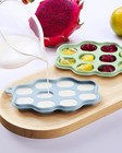 Baby Food Freezer Tray With Lid 2pack Silicone For Homemade Baby Food Blue Green