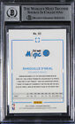Magic Shaquille O neal Signed 2021 Panini Photogenic  93 Card Auto 10  Bas Slab