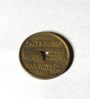 1922 Pittsburgh  Pa Railways Co  Transit Trolley Token - Pennsylvania