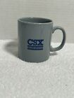 Csx Transportation Mug Railroad Coffee Cup Safety 1989 Vintage Logo Bx5