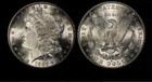 1878-1904 Uncirculated Morgan Dollar Roll 10 Coins Cc   S End  Gem Bu Collection