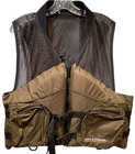 Fishing Kayaking Vest Jacket Flotation Aid Type Iii Pfd 90lb  Xl Field   Stream