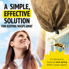Fake Wasp Nest - 2 Pack  Wasp Nest Decoy For Outdoor Hanging  Yellow Jackets   B