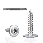 150pcs  8 X 1 Inch Wood Screws Phillips Modified Truss Head Stainless Steel 410
