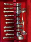 Rogers Bros   1847  63 Pc  Silver Plate Flatware Set In Original Felt Lined Box