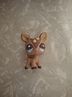 Littlest Pet Shop  2499 Deer Fawn Brown Beige Spots Mommy Blue Dot Eyes Rare 