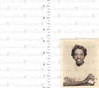 Vintage Photo African American Beautiful Young Woman Studio Portrait 1950 s