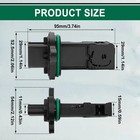 Mass Air Flow  maf  Sensor  12671624 13432262 0280218419 13505433 Compatible    