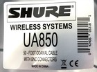 New Shure Ua850 Coaxial Cable With Bnc Connectors 50 