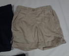 Lot Of 3 Khaki And Navy Girls Uniform Shorts Old Navy Chaps Cherokee Size 7  78