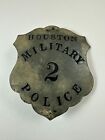Houston Texas Military Police Badge Shield  2 Ww1 Era Racial Riots