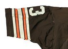 Vintage 1960 s Cleveland Browns  53 Game Worn Football Jersey Frank Morze Early