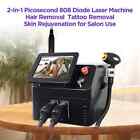 Diode Laser 808nm Painless Hair Removal Nd Yag Pico Laser Tattoo Removal Machine