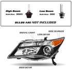 For 2007-2013 Acura Mdx Headlights Hid Headlights Assembly Pair W o Afs 