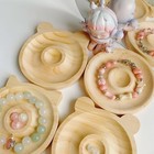 1pc Wooden Beading Design Board Jewelry Making Tray For Bracelets   Necklaces