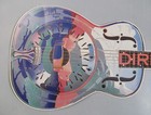 1985 Dire Straits Brothers In Arms Record Store Promo Guitar Cutout Wall Poster