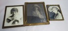 3 Piece Lot Of Vintage Antique Small Framed Art Pictures  Carpenter L a