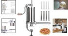 Efficient Stainless Steel Sausage Maker - 2 5lbs Capacity For Homemade Delights