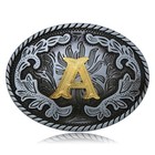Fibbadet 2pcs Belt Buckle Bolo Tie Set For Men  Western Cowboy Standard  1 