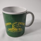 John Deere Coffee Mug Cup 11 Oz Moline Illinois Tractor Green Gibson Licensed 