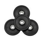 4pcs Arctic Cat Black 5 63 X 20mm Idler Wheel With Bearing 1604-837 3604-039 New