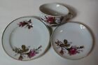 25pc Vintage Miniature Porcelain Childs Rose Demitasse Tea Set Japan