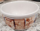 Hershey s Choc Syrup White Cereal Bowl  31719 Collectible W vintage Ads 5 5 