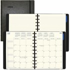 Filofax Monthly Planner  17 Months  Bilingual  Black  c1811001 