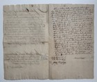 1772 Colonial Philadelphia Manuscript Signed By Mayor Gibson  Nantucket