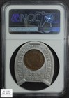 1901 Pan-american Exposition New York Token L-ec51 Encased Indian Cent Ngc Ms 62