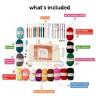 Incraftables Crochet Kit For Beginners   Pro  Crocheting Set With Crochet Hooks
