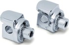 Kuryakyn Non-pivot Splined Peg Adaptors Chrome 8894