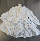 Polly Flinders Vintage 1980s Smocked Dress