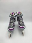 Roller Derby Aerio Q-60 Women s Inline Skates - White grey purple  Size Adult 10