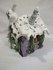 2009 Blue Sky Ceramics Halloween House Of Boos Shop Candle 