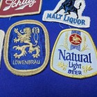 Lot 14 Vintage Patches Sew On Iron On Beer Miller Michelob Schlitz Budweiser