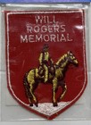 Nip Vintage Will Rogers Memorial Claremore Oklahoma Souvenir Embroidered Patch