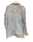 Vtg 1950s Penneys Pay Day Denim Jacket Rancher Distressed Union Made Sanforized